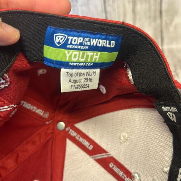 Alabama Crimson Tide Logo Cap Top of The World Youth Future Legend Bama - Picture 8 of 10